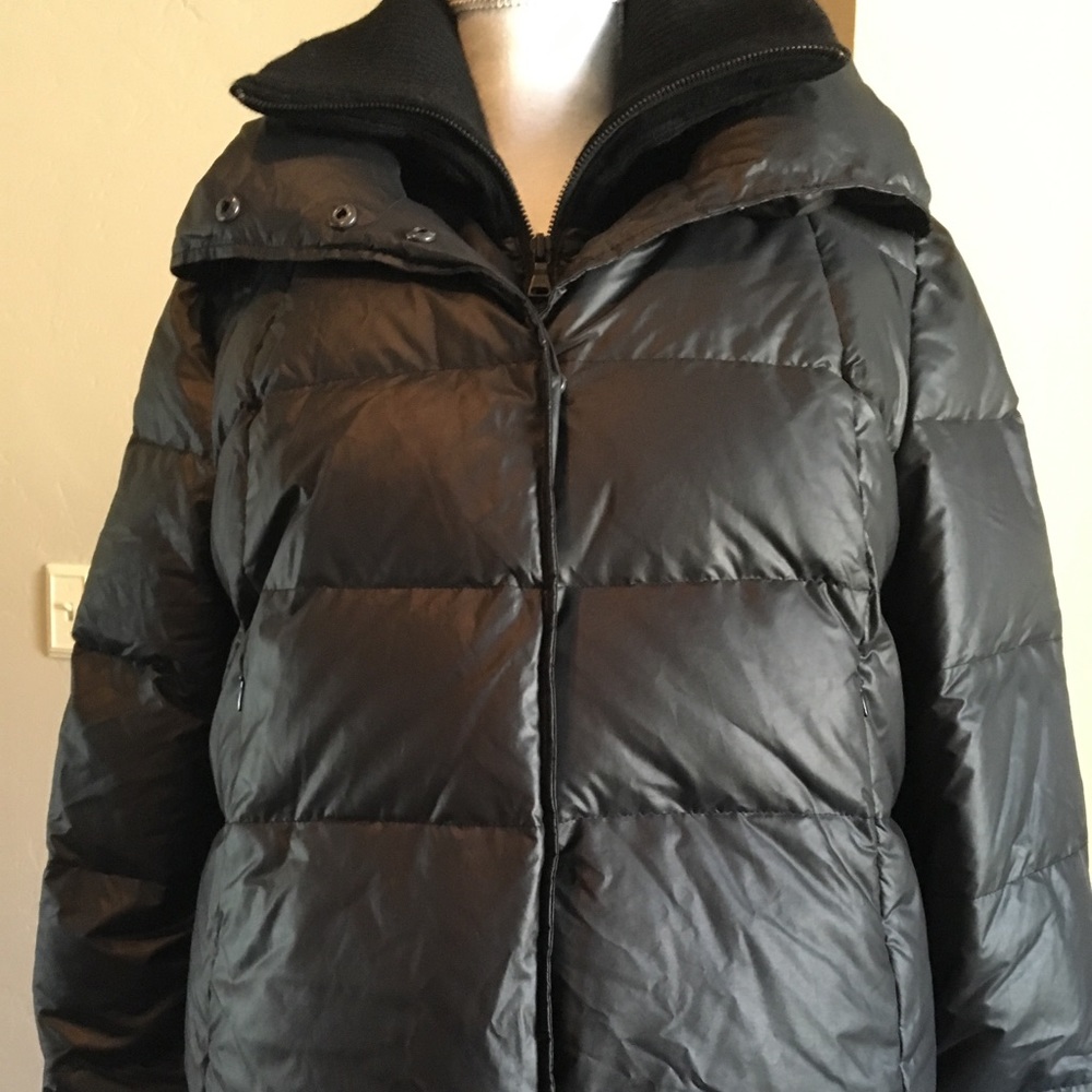 Alice + Olivia black down parka & zest liner, Sz L